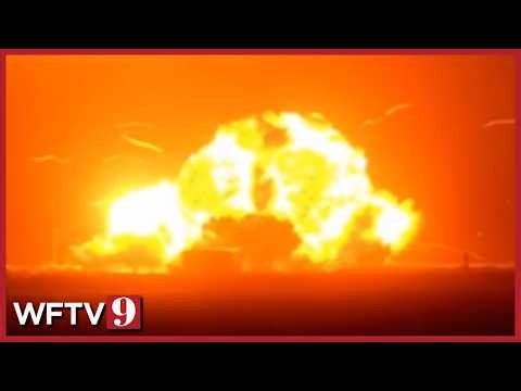 BREAKING: Blue Origin Rocket Explodes On Launch Pad