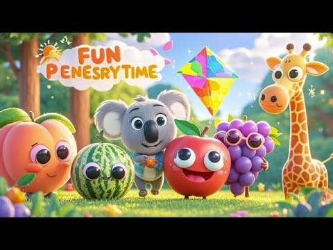 Rainbow Sensory Play with Fruits & Fairy 🍇🍊 | Fun Sensory Playtime