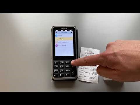 Zahlbeleg-Kopie (beliebiger Beleg) - Verifone V400m