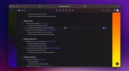 Taskade Texting App on Instagram: "✍️ Try Taskade AI Agents in Text Selection Hover Menu, a game-changing feature for seamless task management. Now, simply select any task and execute AI commands directly from the hover menu. Effortless, intuitive, and incredibly powerful! 🔗 Helpful Links: - Download the App: https://www.taskade.com/downloads - Taskade AI Guides: https://help.taskade.com - Visit Our Website: https://www.taskade.com"