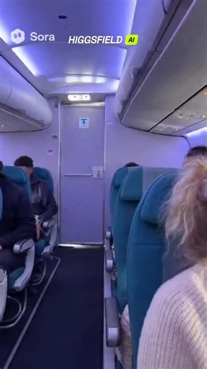 Would you dare to fly on a plane that turns into a water ride halfway through the flight? Sprinklers overhead, water on the floor, a bit of panic, a bit of fun — a wet and wild sky adventure! Feels like someone mixed up “Airbus” with “Aquabus”. ✈️🌊 #skyfail #aero #water #funny #aviation #avia #air #airplane #airport #what #haha #shit #really #wow #waterpark | The.worldai