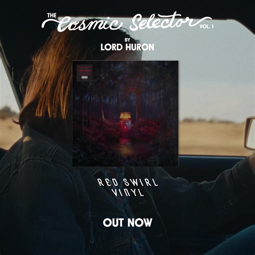 Order The Cosmic Selector Vol. 1 on limited-edition red swirl vinyl at the Lord Huron store now. | Lord Huron