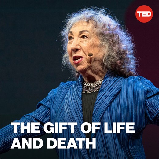 Why is death considered something to overcome? In this hilarious and heart-warming talk, the late Emily Levine shares why life is a gift that’s meant to be given back: http://t.ted.com/dyjwUkE | TED