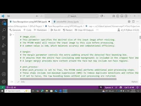 5 Face Detection Using MTCNN
