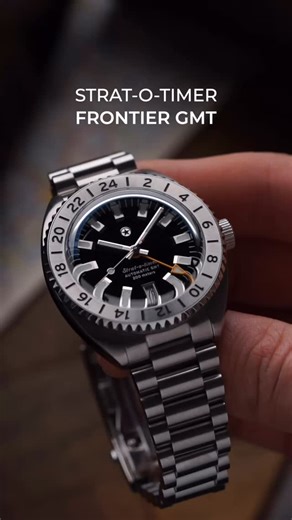 The ultimate traveler’s tool. Strat-o-timer Frontier GMT brings a rugged, field-ready construction to the GMT collection featuring a radial brushed steel bezel, fully brushed 3-link bracelet, and glossy dial. Visit our site for purchase and more info. Want to see the watches in person? Visit our site to see our upcoming events. Next up, New York for @intersectwatchshow Feb 28th!#JackMason #Stratotimer #GMT | Jack Mason