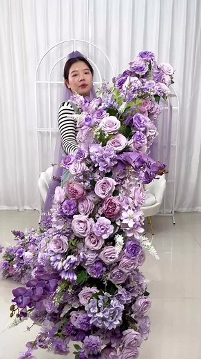 DKB artificial flowers factory on TikTok