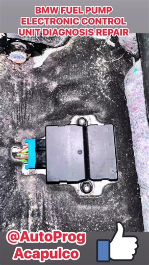 BMW FUEL PUMP ELECTRONIC CONTROL MODULE DIAGNOSIS REPAIR