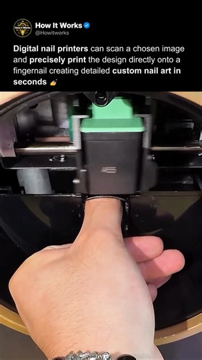 Machine Prints Any Nail Design 💅