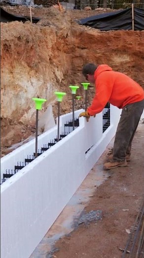 Building with Styrofoam Blocks? #shorts