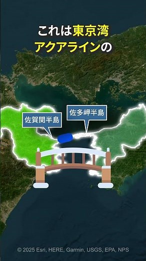 なぜ四国と九州の間に橋がかけられていないのでしょうか？ #地理 #雑学 #四国 #九州 #佐多岬半島 #佐賀関半島 #愛媛 #大分
