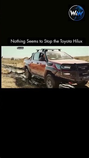 Why the Toyota Hilux is the king of off-road #toyota #4x4 #shorts