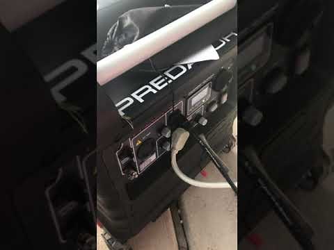 Harbor freight predator 3500 inverter generator pulsing surging problems