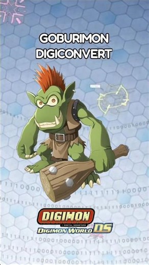 GOBURIMON DIGICONVERT | DIGIMON WORLD DS