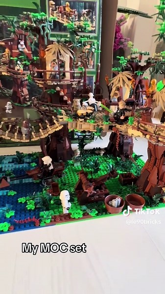 My MOC Set from the Ewok Village