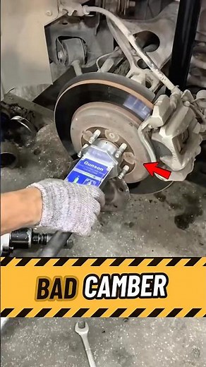 Your Tires Wear Fast Because of This Camber #mechanic #car #service