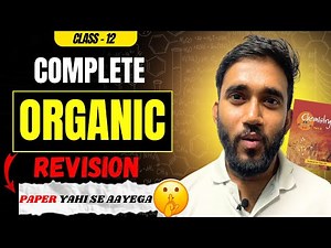 Live Marathon | Complete Organic Revision Class 12 CHEMISTRY | Boards 2025 | Solanki Sir