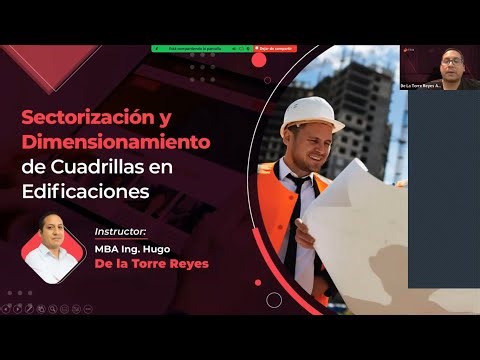 CLASE 01 SECTORIZACIÓN Y DIMENSIONAMIENTO DE CUADRILLAS EN EDIFICACIONES