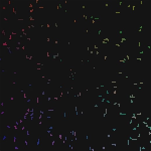 Random Walking Snakes | p5.js | Creative Coding | JavaScript CodeArt | Sebastian Laclé