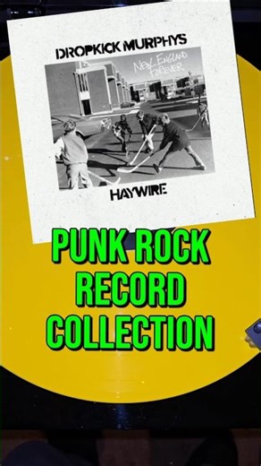 Dropkick Murphys & Haywire Split on Yellow Vinyl - Punk Rock Record Collection