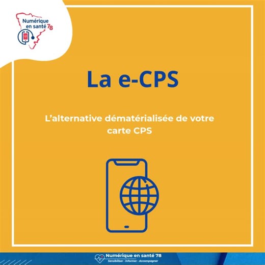 Il y a quelques mois, nous vous avions présenté la procédure à suivre pour obtenir sa carte CPS. Aujourd'hui, nous vous présentons une alternative qui vous permet de bénéficier des mêmes avantages… | Numérique en santé 78
