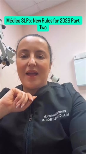 Medical SLP’s, we are no longer doing this in 2026! We are not gasping when we see aspiration or unusual anatomy! We are not thickening liquids at the bedside We are not telling patients that the passed or failed an instrumental We are not going to conclude a study without trying compensatory strategies just because there was aspiration and we panicked. It may take longer, but it’s worth it. We are not discharging a patient from therapy simply bc they have dementia before completing education wi