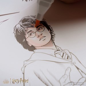 Wands at the ready 彩 Create fan art like a pro with our Wizarding World Art Kits! | Spectrum Noir | Facebook
