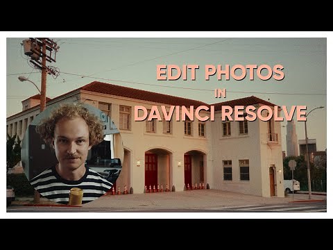 Editing Photos in DaVinci Resolve