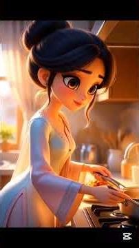 “A Quiet Day of a Housewife | Cozy 3D Cartoon Daily Routine”