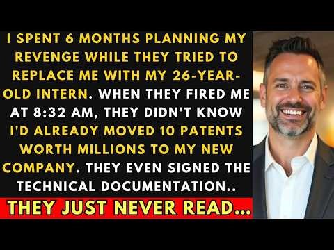 He Called Security At 8:32 AM—By 8:57, I'd Already Moved My Patents To DataCore | Office Revenge