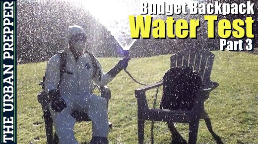 Budget BOB backpack endures brutal water test for survival