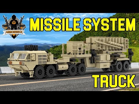 Missile System Truck - military LEGO Armorbrick kit (REVIEW)