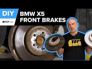 BMW X5 Front Brake Pad & Rotor Replacement DIY (2019-Present BMW G05 X5 xDrive30i, xDrive40i)