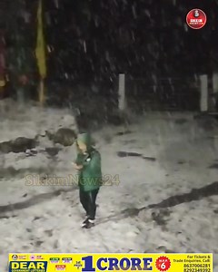 Heavy Snowfall in Lachung and Lachen North Sikkim Brings Joy to Visitors. #SikkimNews24 | Sikkim News 24