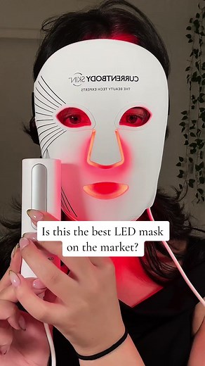 By far the BEST led face mask I’ve ever tried, you can get $46.90 off with my code MINA @currentbody #redlighttherapy #ledmask
