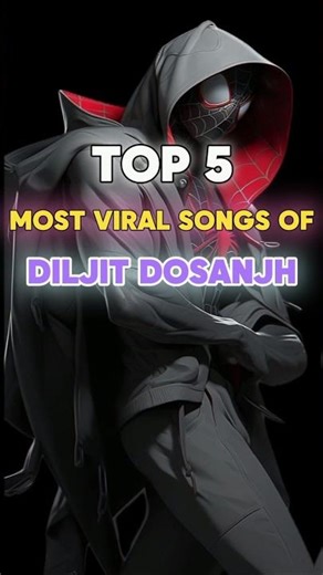 🎶 Top 5 Diljit Dosanjh Songs 2025 🔥 | hass hass, water, naina, goat, born to shine