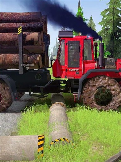 Heavy Duty Truck vs Deep Mud Challenge! #OffRoadTrucks #Gaming #Simulation