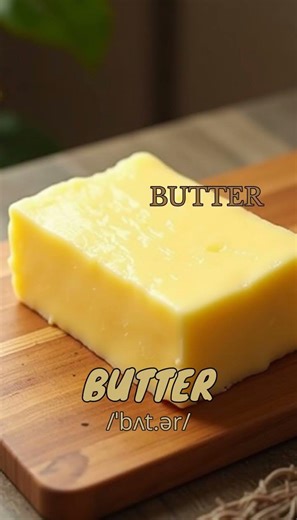 Loopoom English: Learn "Butter" - English Vocabulary & Pronunciation