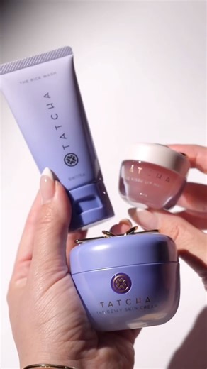 TATCHA Beauty on Instagram: "We‘ve wrapped up a little radiance for everyone on your list, available at @ultabeauty. 🩵 Pure Pores, Plump Lips Set 💜 Dewy Skin, Plump Lips Set 💗 Gimme a Kissu Set"