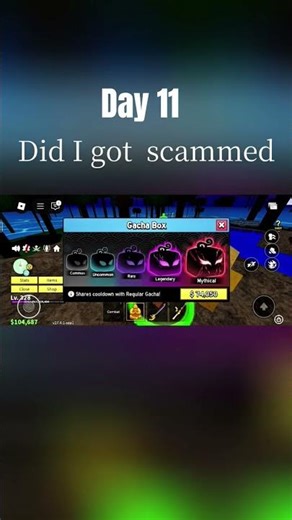 Did I got scammed in blox fruit #roblox #bloxfruits #gaming
