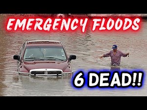 🔴 LIVE: Deadly Texas Floods – 6 Confirmed Dead | Emergency Rescue Underway