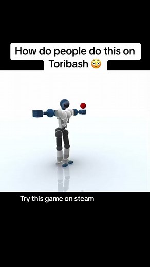 How do people do this on toribash #toribash #game #animation #3danimation #pcgame #hackysack #balljuggling
