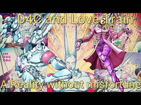 D4C and Love Train Stands explained JJBA