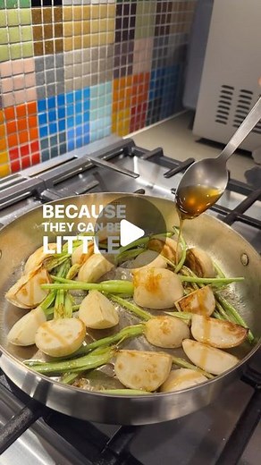 Chefsmartypants on Instagram: "We talked about turnip greens so now let's talk about one way you can cook them. Here’s how to braise them with soy sauce and butter! Want more cooking tips? Subscribe to my Substack newsletter. Link in bio to subscribe! Using @materialkitchen sauté pan here. #turnips #butter #cooking #cookingtips #braise #greens #vegetables #soysauce"