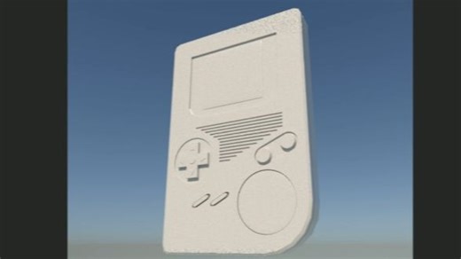 【maya教程】28分钟就可以学会的“掌上游戏机”案例制作，maya零基础入门教程。