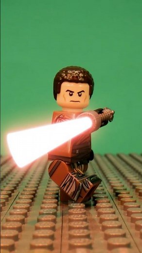 LEGO Starkiller Lightsaber and Force Lightning Animation