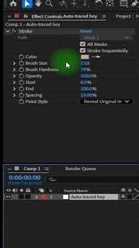 After Effects Brush Stroke Effect Tutorial | Quick Motion Design Tip