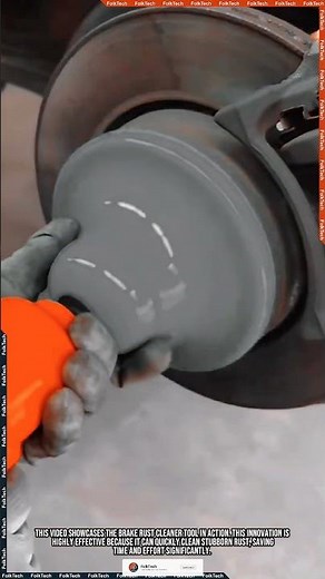Wheel Rust Cleaner Tools: The Electric Brush Method #tool #tools #innovation