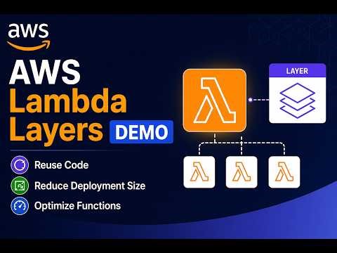 26. AWS Lambda Layers demo | Reuse Code, Reduce Deployment Size