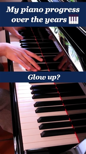 Piano Progress: 14 → 19 Years Old #piano #glowup #rachmaninoff #liszt #chopin #classicalmusic #art