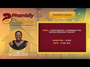PYC3704 Hypothesis Testing for dependent population